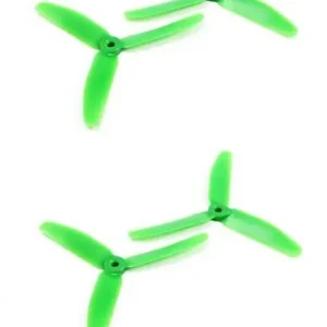 Wybór klientów Śmigła Gemfan Glass Fiber Nylon 3 Blade 5x4 zielony (2x CW + 2x CCW)