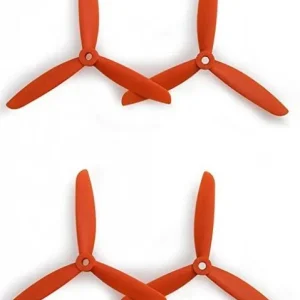 Oferta czasowa Śmigła Gemfan Glass Fiber Nylon 3 Blade 5x4.5 czerwone (2x CW + 2x CCW)