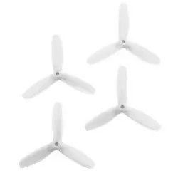 Śmigła Gemfan Glass Fiber Nylon 3 Blade 5x4.5 białe (2x CW + 2x CCW) Oferta