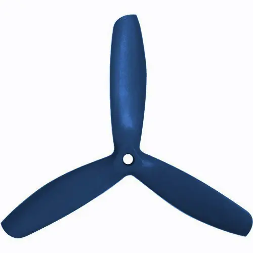 Ostatnia szansa GEMFAN: Śmigła Gemfan Glass Fiber Nylon 3 Blade Bullnose6x4ciemny niebieski(2xCW+2xCCW)