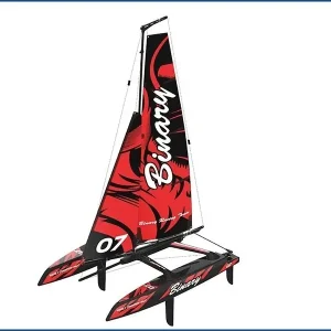 Sprawdź teraz Kataman Binary V2 długość 400mm wysokość 710mm RTR 2,4 GHZ- red/black