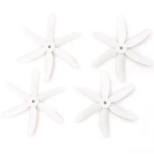 Zamów teraz GEMFAN: Śmigła Gemfan Glass Fiber Nylon 6 Blade5x4 białe (2xCW+2xCCW)