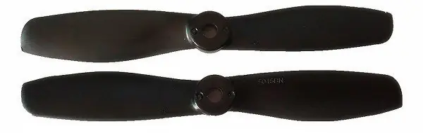 Super okazja GEMFAN: Śmigła Gemfan Glass Fiber Nylon Bullnose 3.5x4.5 czarny (2xCW+2xCCW)