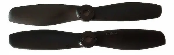 GEMFAN: Śmigła Gemfan Glass Fiber Nylon Bullnose 4x4.5 czarny(2xCW+2xCCW) Darmowa dostawa