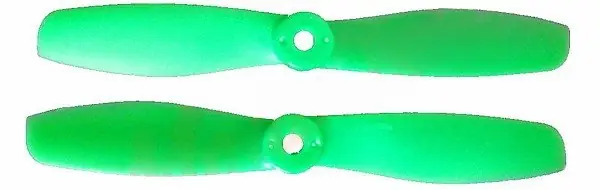 Najlepsza cena GEMFAN: Śmigła Gemfan Glass Fiber Nylon Bullnose 5x4.5 zielone(2xCW+2xCCW)