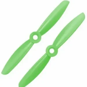 Śmigła Gemfan PC 2 Blade 5x4.5 zielone (2xCW + 2xCCW) Okazja