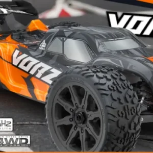 Super okazja VORZA NITRO TRUGGY 1/8 4WD Nitro Truggy Black Orange Big Block Spalinowy