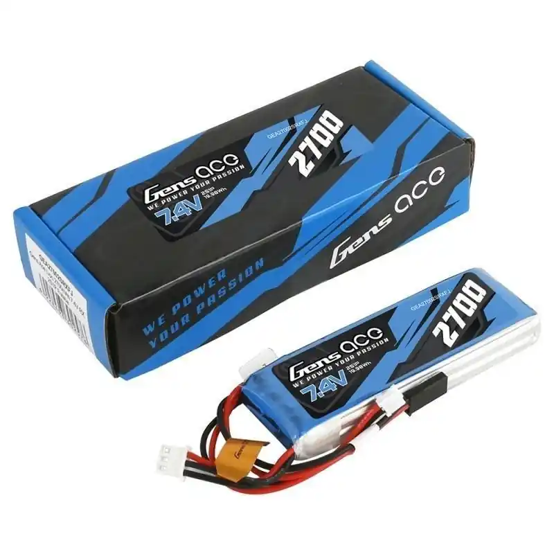 Akumulator Gens Ace 2700mAh 7.4V 1C 2S1P RX TX Wybór klientów
