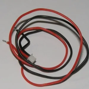 Bezpieczne zakupy Przewody z wtyczką (czerwony i czarny) do silników, diod LED, do mini dronów i helikopterów
