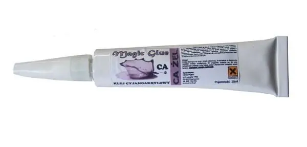 Nowość Klej cyjanoakrylowy żel - Magic Glue 20g