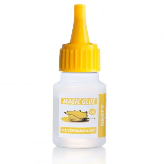 Klej cyjanoakrylowy gęsty - Magic Glue 50g Nie przegap