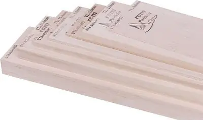 Balsa - 4,0 x 100 x 1000 Tani