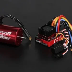 Zestaw bezszczotkowy Silnik i Regulator ESC Turnigy TrackStar 5200KV/80A Waterproof 1/10 Brushless Power System Oferta czasowa