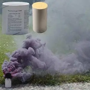 Premium Świeca dymna duża AX-60 czarna - 5szt