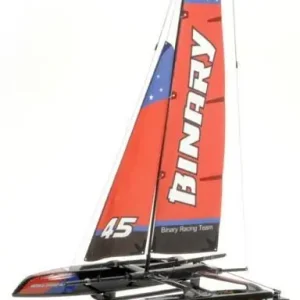 Nie przegap Żaglówka rc Binary Catamaran RTR (2.4GHz, 2CH, Wysokość 710mm, Długość 390mm)