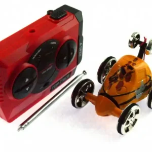 Premium Mini samochód wyczynowy RC 1:28 - Pomarańczowy