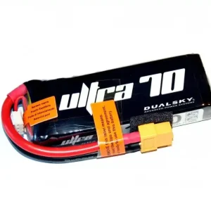 Wysoka jakość Dualsky 1600mAh ULTRA 70C/12C 7.4V
