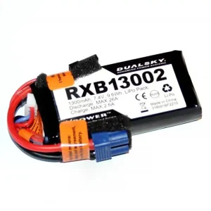 Super okazja Dualsky RXB 1300mAh 20C/2C 7.4V Voltage Meter