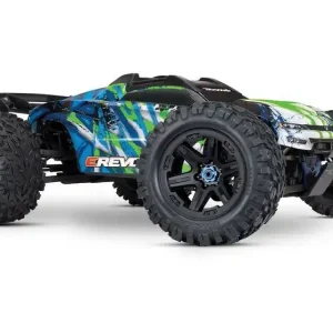 Szybka dostawa TRAXXAS 1/10 E-Revo 2 VXL 4WD - bezszczotkowy wersja zielona