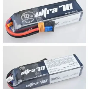Zamów teraz Akumulator Li-Po Dualsky 5000mAh ULTRA 70C/12C 11.1V Volt. Meter