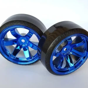 2 Koła DO MODELI DRIFT CHROM 1:10, felga nieb/chrom, opona Drift Max Speed Technology Oferta limitowana