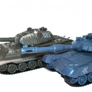 Zestaw wzajemnie walczących czołgów Russian T90 i German King Tiger 27MHz/35Mhz 1:28 RTR Do wyczerpania zapasów