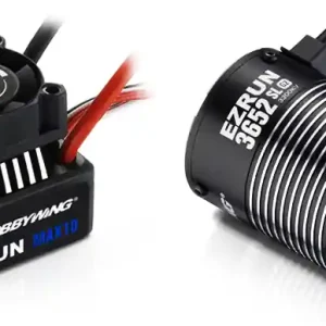 Zestaw napędowy Hobbywing MAX10 & EZRUN 3652 SL 3300Kv - czarny Hit cenowy