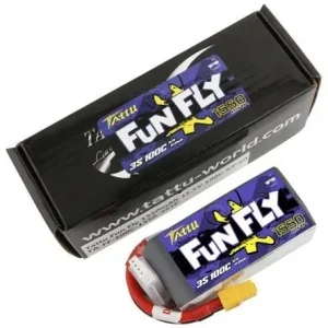 Akumulator LI-PO Tattu Funfly 1550mAh 14,8V 100C 4S1P XT60 Nowość