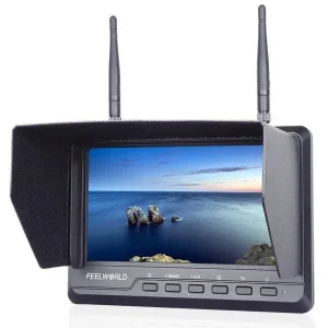 Darmowy zwrot Monitor FPV FPV720 (7", 600p, 5.8GHz, 32CH, 2200mA)