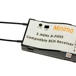 Odbiornik FrSky V8FR-HITEC Minima 8CH 2.4GHz Łatwy zwrot