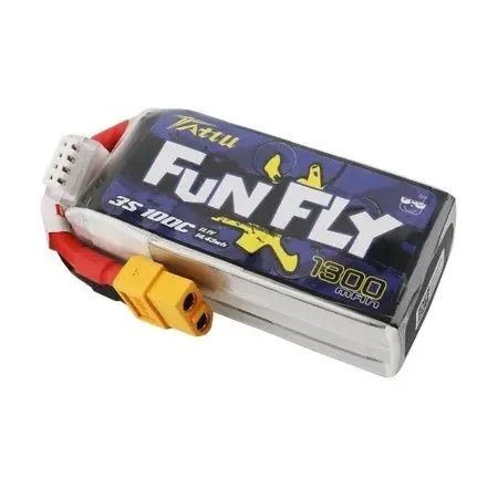 Nowy Akumulator LI-PO Tattu Funfly 1300mAh 11,1V 100C 3S1P XT60