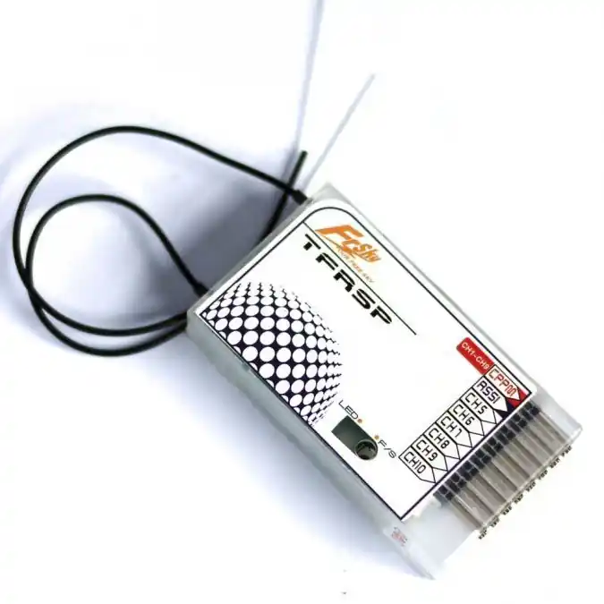 Wyjątkowa oferta FrSky odbiornik TFR8SP 10CH zgodny z FASST Futaby