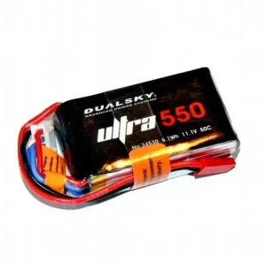 Bestseller Dualsky 550mAh ULTRA 50C/6C 11,1V