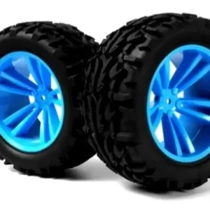 Koła Monster Truck Niebieskie 1:10 para Wysoka jakość