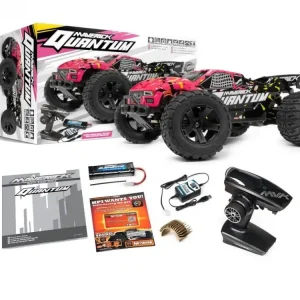 Darmowa dostawa NOWOŚĆ! MAVERICK Quantum XT Szczotkowy 1/10 4WD Truggy RTR (Pink-Różowy)
