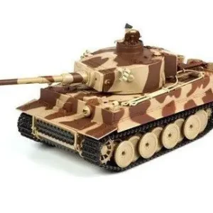 German Tiger ASG 1:24 27MHz/40MHz RTR strzela kulkami BB - Żółty Nowy