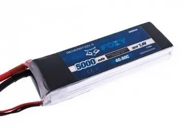 Premium Akumulator LI-Po FOXY 7,4V 5000 MAH 40/80C