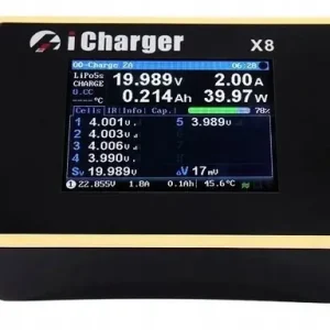 Do wyczerpania zapasów Zaawansowana Ładowarka Procesorowa iCharger X8 1100W 30A LiPo 8S