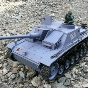 Czołg działo Sturmgeschutz III R/C 1:16 Green - V.3 Hit sprzedaży