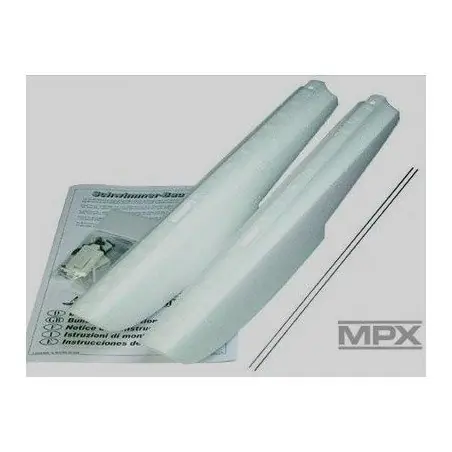 Ostatnie sztuki Multiplex TWIN STAR II - komplet pływaków