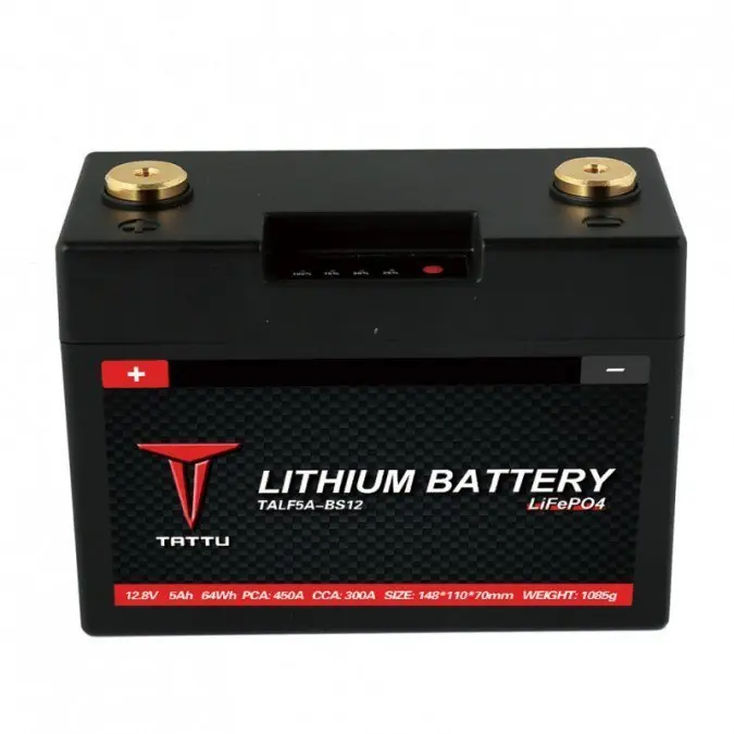 Nie przegap Tattu 12.8V 5Ah Motorsport Starting Battery