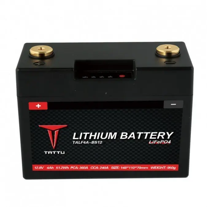 Ostatnie sztuki Tattu 12.8V 4Ah Motorsport Starting Battery
