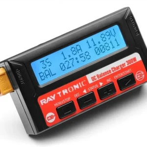 Ładowarka RAYTRONIC C30 Plus 12A DC balance charger 300W LI-PO LI-ION LI-HV LI-FE NI-MH PB Ostatnia szansa