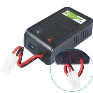 Nowy Ładowarka sieciowa NiMH 1.2V - 9.6V 800mA Tamiya