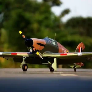 Taniej Samolot Hawker Hurricane (klasa .60 EP-GP)(wersja bitwa o Anglię) ARF 1610mm rozpiętości