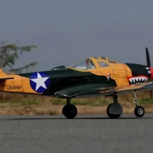 Bezpieczne zakupy Samolot P-39 Airacobra (klasa .46 EP-GP)(wersja Summer Camo) ARF - VQ-Models 1580mm rozpietości