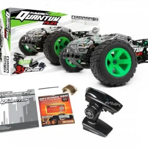 MAVERICK Quantum XT Flux 80A Bezszczotkowy 1/10 4WD Truggy RTR (Zielony) Ograniczona ilość