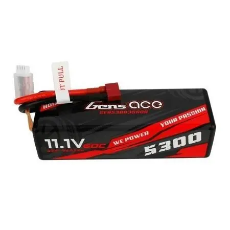Akumulator Gens Ace 5300mAh 11,1V 60C 2S1P T-Dean Bashing HardCase Tylko do końca tygodnia