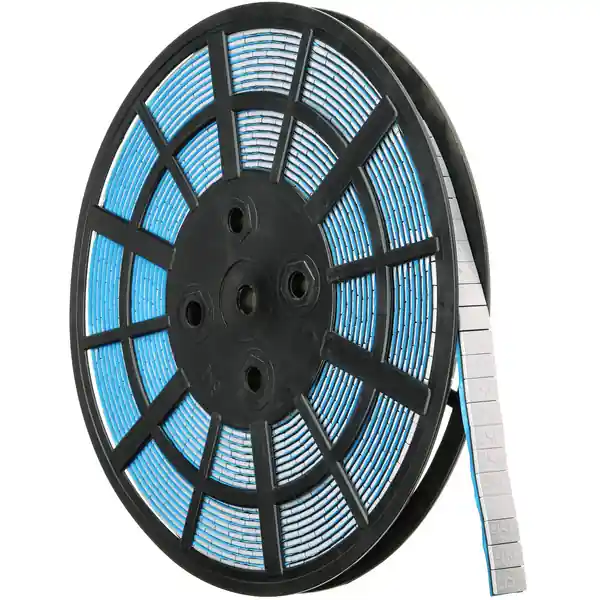 Ciężarki klejone POWLEKANE do felg aluminiowych rolka szpula Edgy Slim Powder (1200x5 g / szeroka taśma) - Stix Obniżka ceny