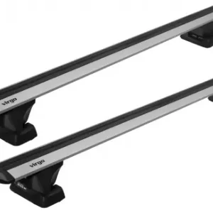 Bestseller Bagażnik dachowy Inter Pack belki Virgo G2 Srebrny Renault Grand Scenic II (JM) 2003->2008 5 drzwi minivan